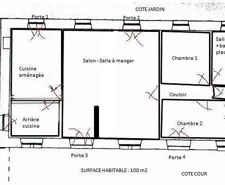 -belle Maison Dans Ancienne Ecole-tarif Reduit Hors We ! Chanzeaux
